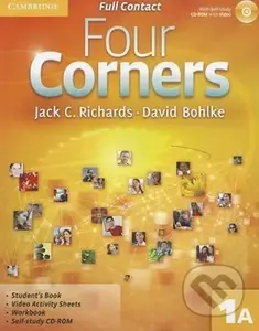 Four Corners 1: Full Contact A with S-Study CD-ROM - kniha z kategorie Jazykové učebnice a slovníky