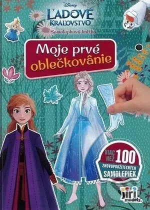 Moje prvé oblečkovanie - Ľadové kráľovstvo (Viac než 100 znovupoužiteľných samolepiek) - kniha z kategorie Samolepky