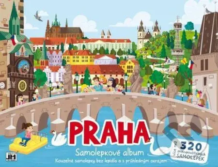Praha - Samolepkové album - kniha z kategorie Samolepky