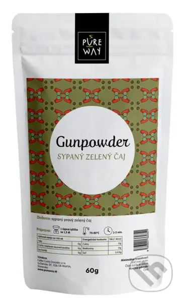Gunpowder - sypaný zelený čaj
