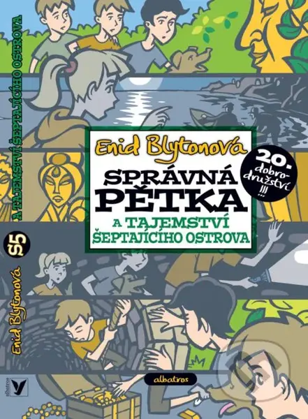 Správná pětka a tajemství Šeptajícího ostrova - Enid Blyton - kniha z kategorie Detektivky