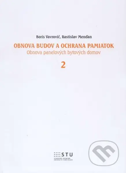 Obnova budov a ochrana pamatok 2 (obnova panelových bytových domov) - kniha z kategorie Vysoké školy