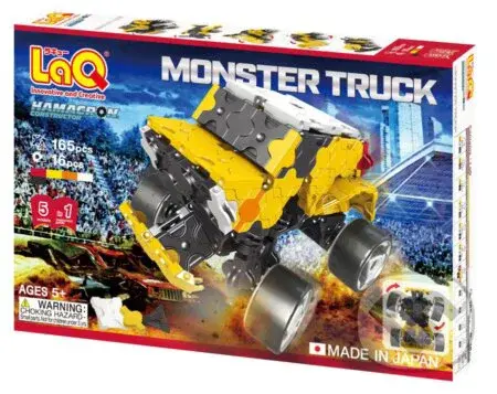LaQ stavebnica Hamacron Constructor MONSTER TRUCK - hra z kategorie Stavebnice