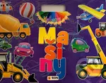Vybarvi Mašiny se samolepkami - kniha z kategorie Pro děti