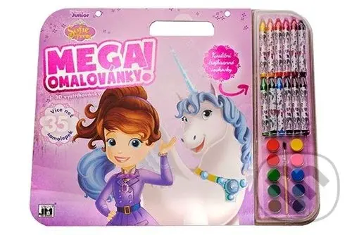 Mega omalovánkový set Sofie,Mega omalovánkový set Sofie - kniha z kategorie Samolepky