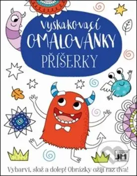 Vyskakovací omalovánky: Příšerky - kniha z kategorie Omalovánky