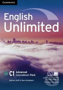 English Unlimited C1: Advanced Coursebook with e-Portfolio and Online Workbook Pack - kniha z kategorie Jazykové učebnice a slovníky