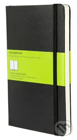 Moleskine - stredný čistý zápisník (čierny)