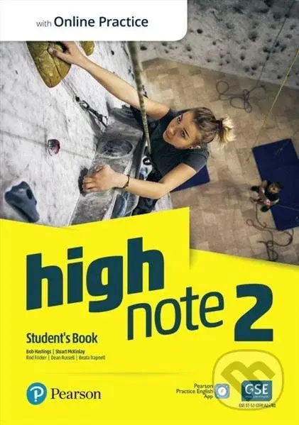High Note 2 Student´s Book with Pearson Practice English App + Active Book - Bob Hastings
