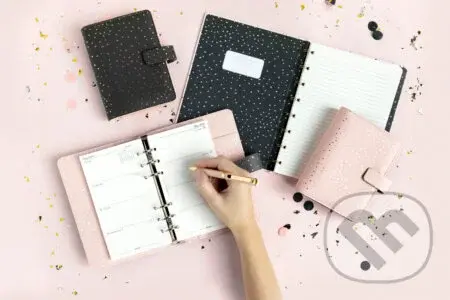 Filofax Guľôčkové pero Confetti Rose Quartz