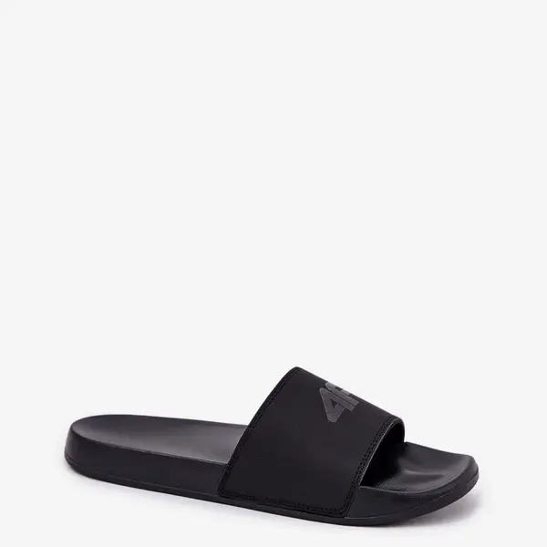 Pánske Šľapky 4F Čierne 4FRMM00FSLIM011-21S