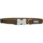 Nylonový obojok Red dingo classic hnedý, Veľkosť: XS