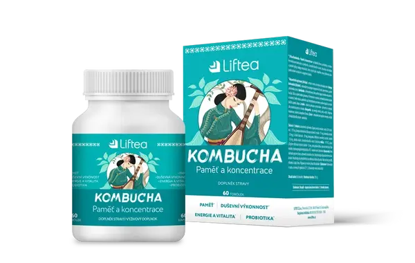 LIFTEA KOMBUCHA - PAMÄŤ A KONCENTRÁCIA
