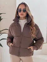 Kurtka damska VIBEGIRL ciemnobeżowa Dstreet