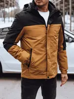 Pánská přechodná bunda s kapucí