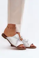 Kožené dámské žabky Zazoo