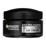 Garnier Pure Active AHA + BHA ľahký denný zmatňujúci krém 3v1 s aktívnym uhlím