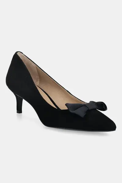 Semišové lodičky Lauren Ralph Lauren Adrienne Bow