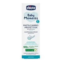 CHICCO Krém na detský zadoček Baby Moments bez parfému s 99% prírodných zložiek 0m+