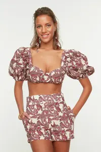 Dámský set Trendyol TBESS21AU0299/PİNK