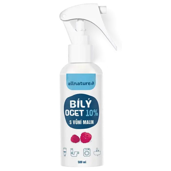 Allnature Biely ocot sprej 10% s vôňou malín