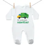 Boodyy Overal Keď vyrastiem budem smetiar 80 (9-12 mesiacov)