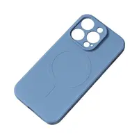 MG Silicone Magsafe kryt na iPhone 14 Pro, tmavomodrý