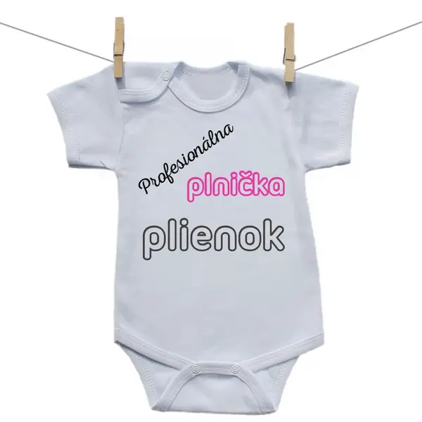 Boodyy Body s krátkym rukávom Profesionálna plnička plienok 92 (18-24 mesiacov)