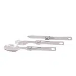Bushman Skladací príbor Cutlery set II, strieborný UNI