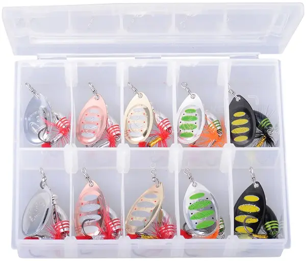 Savage gear třpytky rotex spinner kit 3 2 a 3 5,5-8 g sinking 10 ks