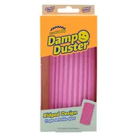 Scrub Daddy Houbička na utírání prachu Damp Duster 1 ks růžová