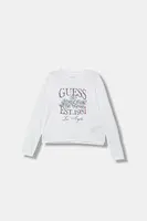 Dětské tričko s dlouhým rukávem Guess
