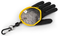 Black cat rukavice landing glove left levá - xl