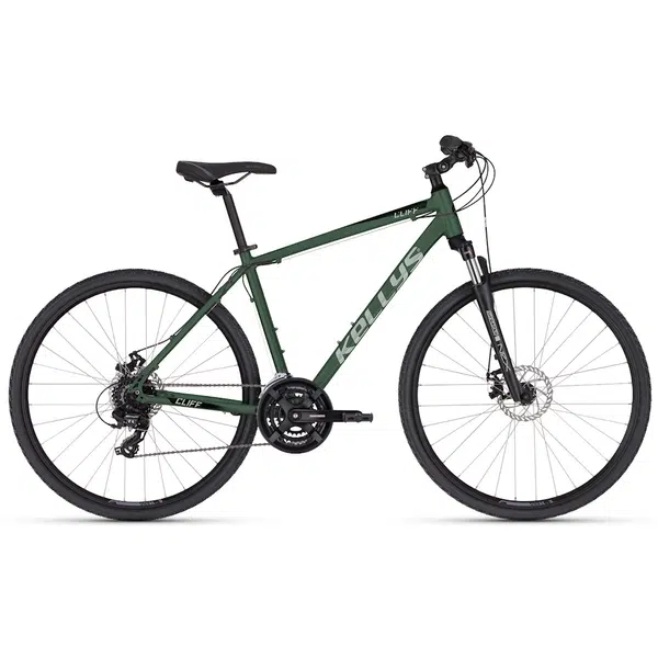 Pánské crossové kolo KELLYS CLIFF 70 28" - model 2025 M (19", 165-180 cm) Moss Green