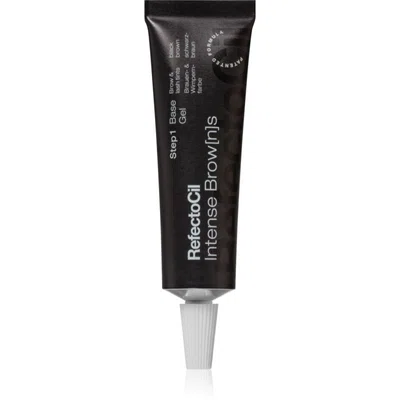 RefectoCil Intense Brow[n]s Base Gel barva na obočí a řasy s gelovou texturou odstín Black Brown 15 ml