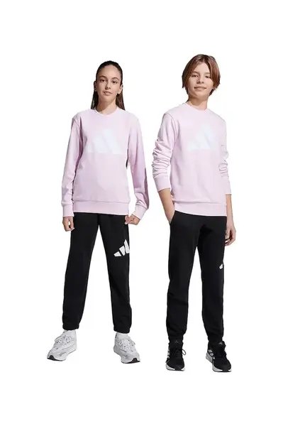 Dětská tepláková souprava adidas růžová barva, JV9924