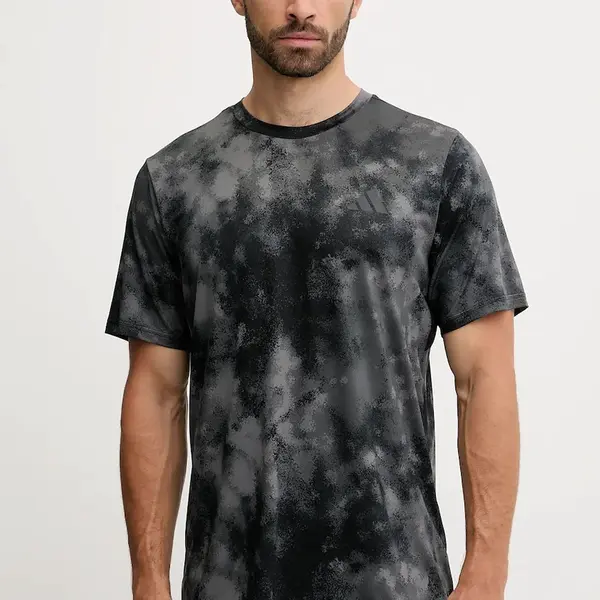 Tréninkové tričko adidas Performance WORKOUT ESSENTIALS PLUS pánské, černá barva, JW9707