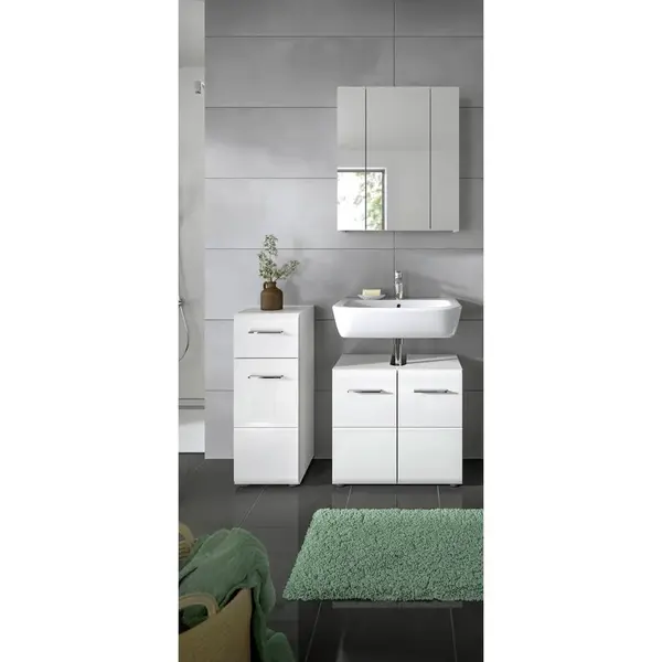 MID.YOU KOUPELNA vysoce lesklá bílá