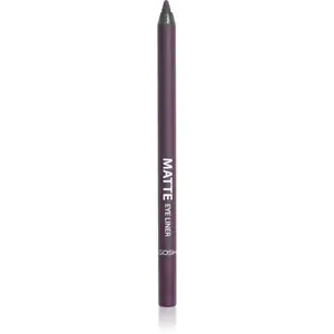GOSH COPENHAGEN Matte tužka na oči s matným efektem odstín 019 Dusty Violet 1.2 g