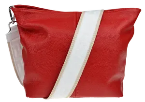 NovaKabelka.cz Prisca Rossa Chiaro s přídavným popruhem VIII