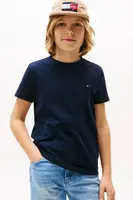 Dětské bavlněné tričko Tommy Hilfiger tmavomodrá barva, KB0KB06879