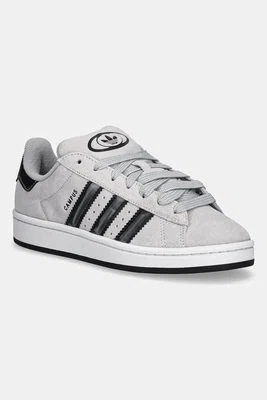 Dětské semišové tenisky adidas Originals CAMPUS 00s šedá barva, JR6809