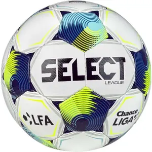 Select FB LEAGUE CZ CHANCE LIGA Fotbalový míč, bílá, velikost