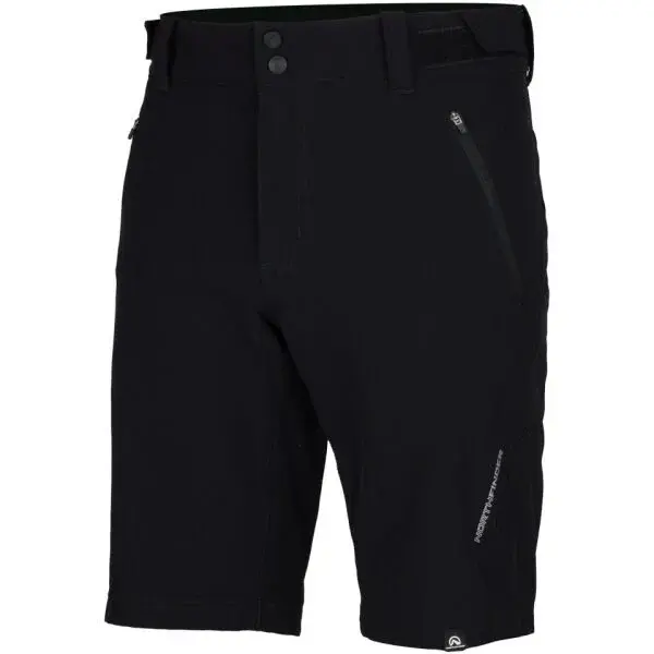 Northfinder IRA Pánské šortky, černá, velikost