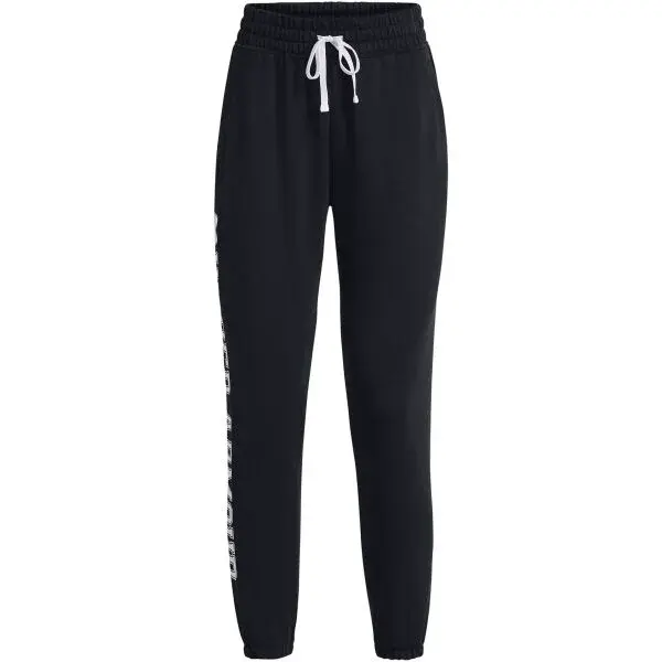 Under Armour RIVAL TERRY Dámské tepláky, černá, velikost M