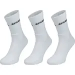 O'Neill SPORTSOCK 3P Unisex ponožky, bílá, velikost 35-38
