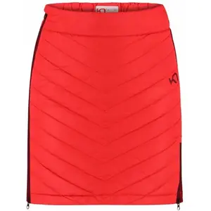 KARI TRAA EVA Dámská zateplená sukně, červená, velikost