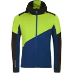 PROGRESS TERRITORY Pánská celopropínací mikina, žlutá, velikost