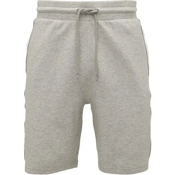 Tommy Hilfiger ESTABLISHED LOGO TAPE LOUNGE Pánské kraťasy, šedá, velikost