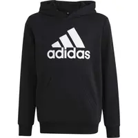 adidas BIG LOGO ESSENTIALS COTTON Dětská mikina, černá, velikost